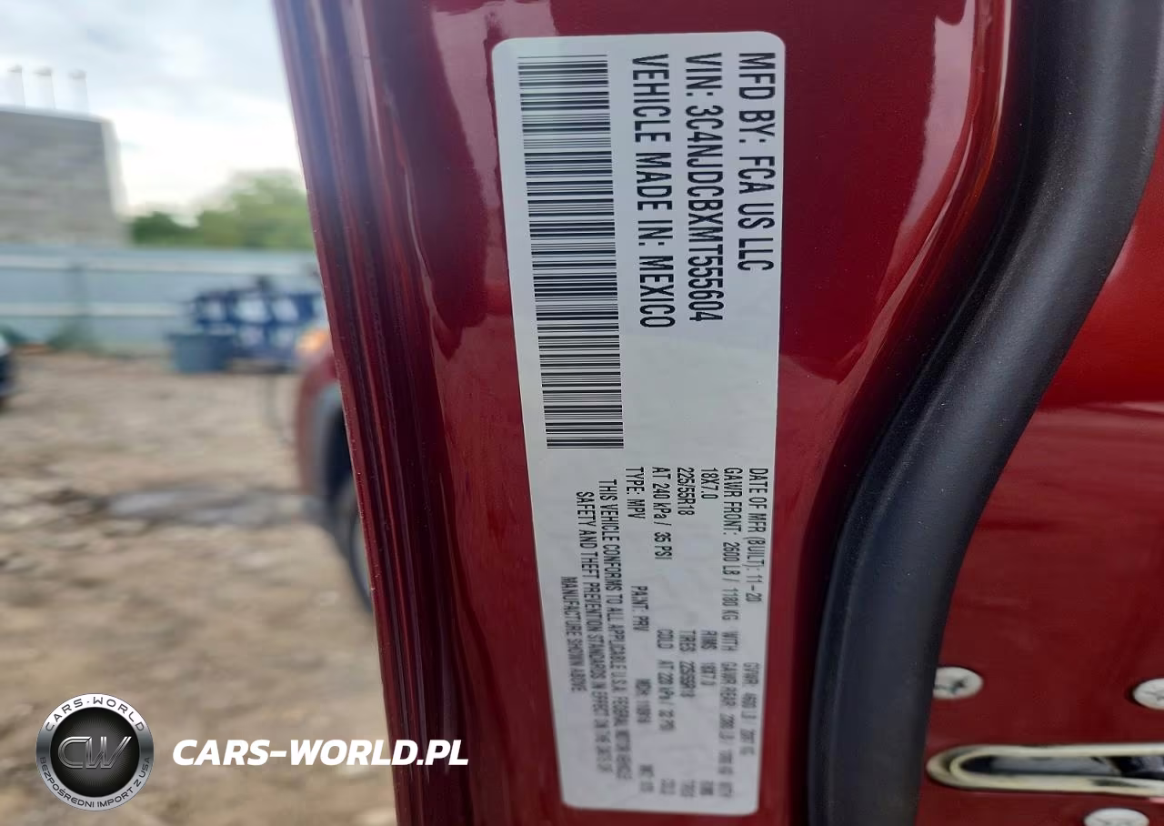 2021 Jeep Compass Limited VIN:3C4NJDCBXMT555604 - 13
