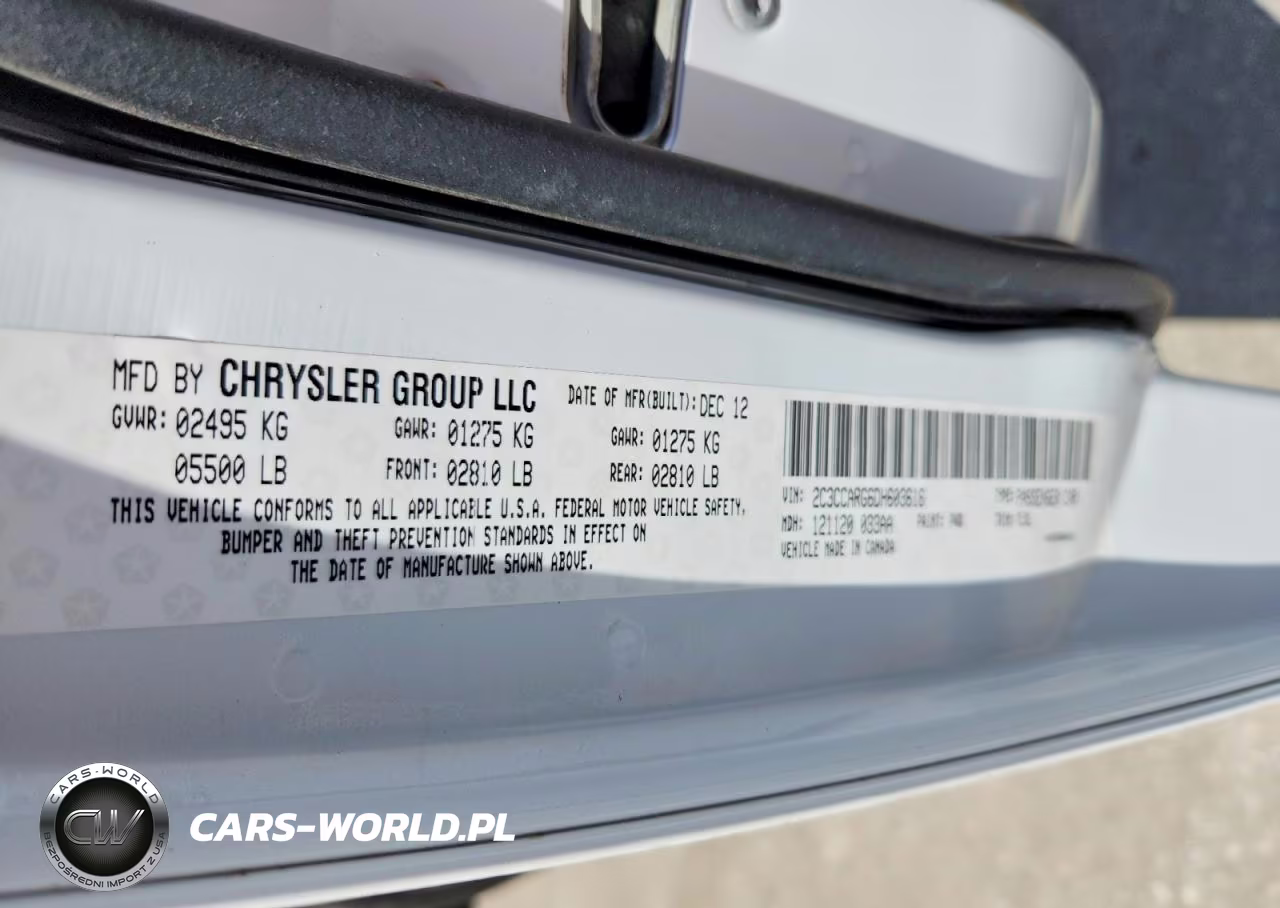 2013 Chrysler 300 VIN:2C3CCARG6DH603616 - 12