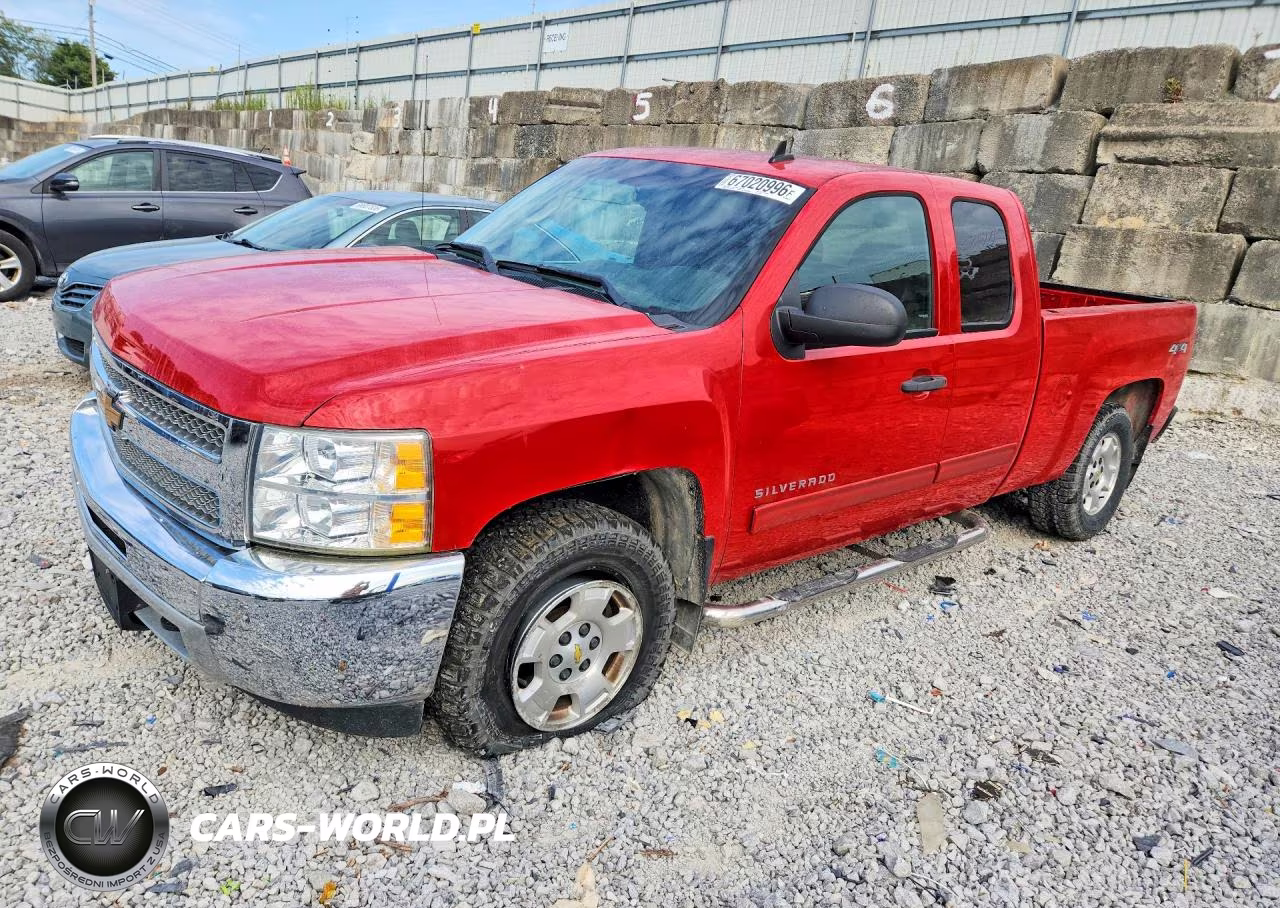 2013 Chevrolet Silverado K1500 Lt VIN:1GCRKSE73DZ218504 - 1