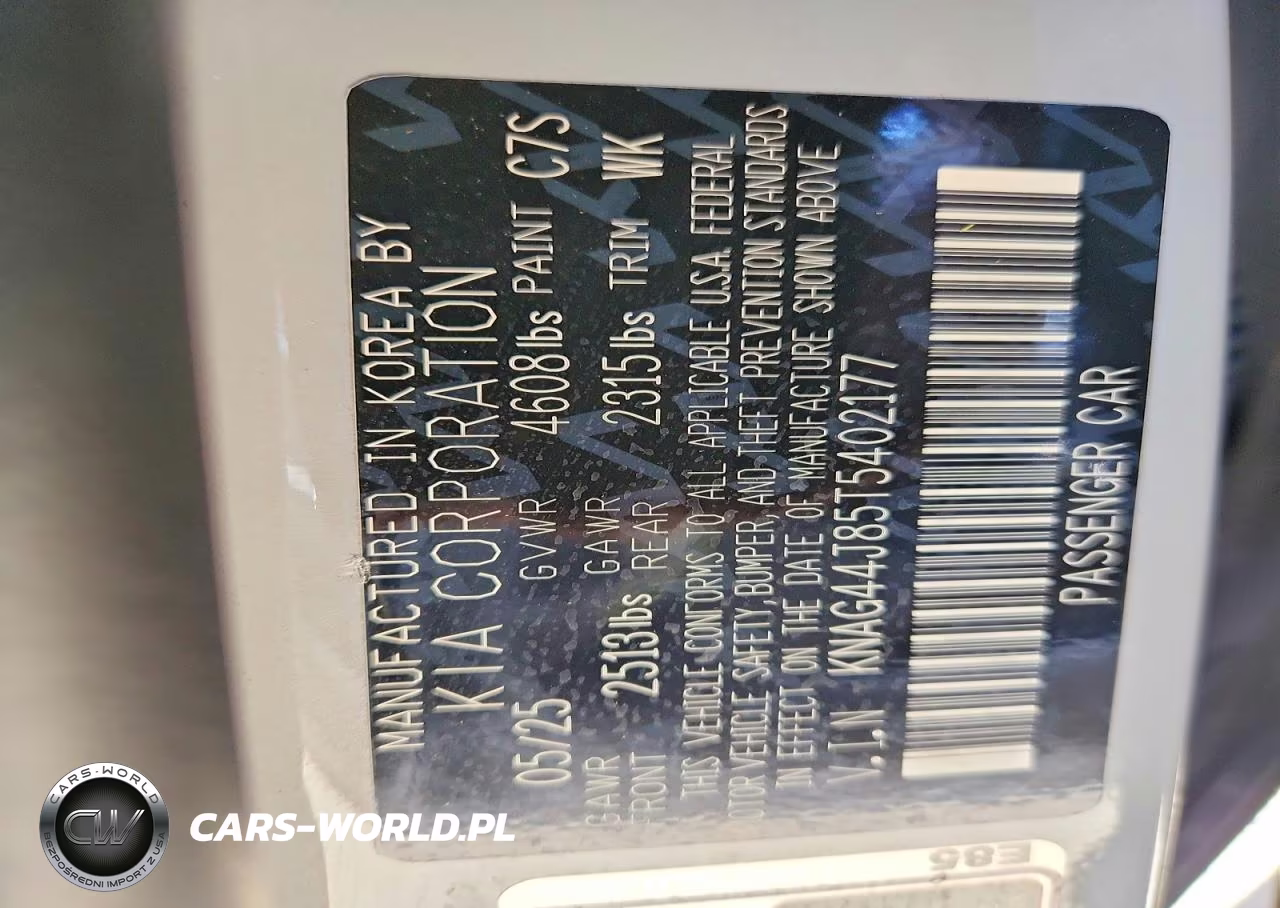 2026 Kia K5 Gt VIN:KNAG44J85T5402177 - 12