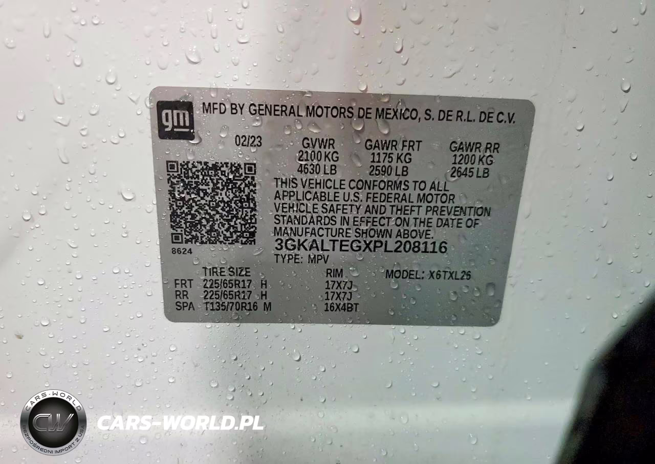 2023 GMC Terrain Sle VIN:3GKALTEGXPL208116 - 12
