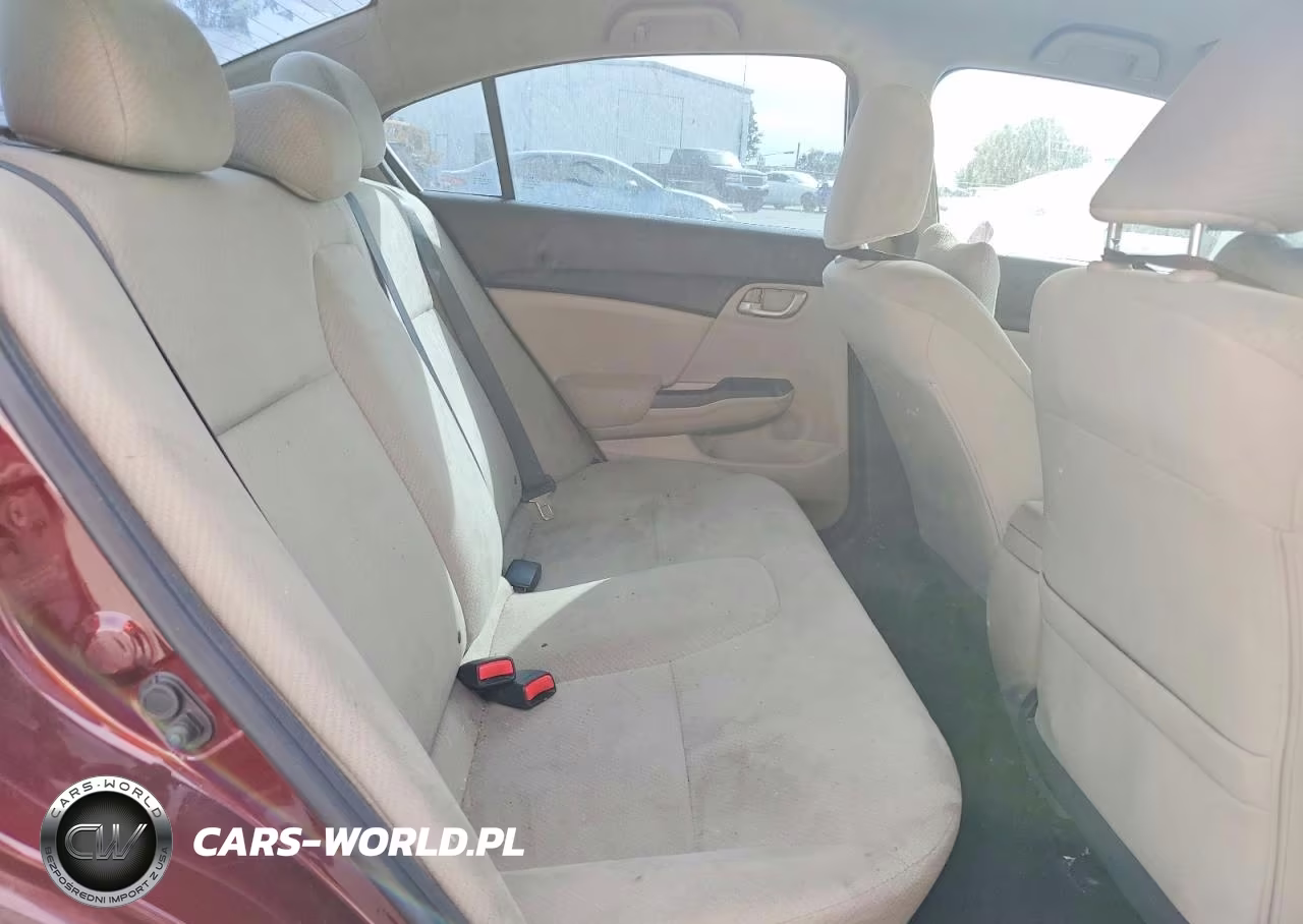 2013 Honda Civic Lx VIN:19XFB2F55DE274214 - 10