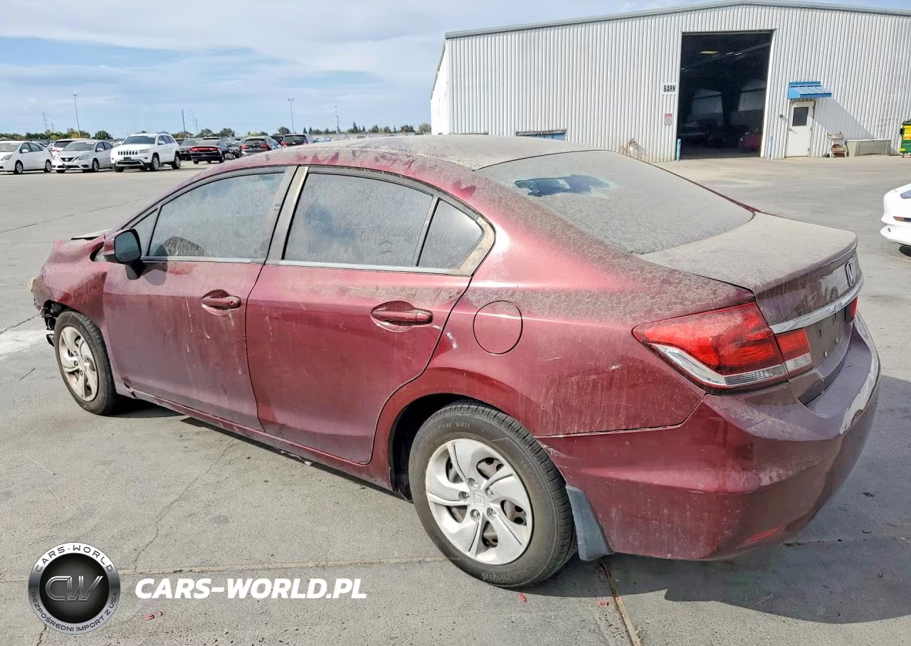 2013 Honda Civic Lx VIN:19XFB2F55DE274214 - 2