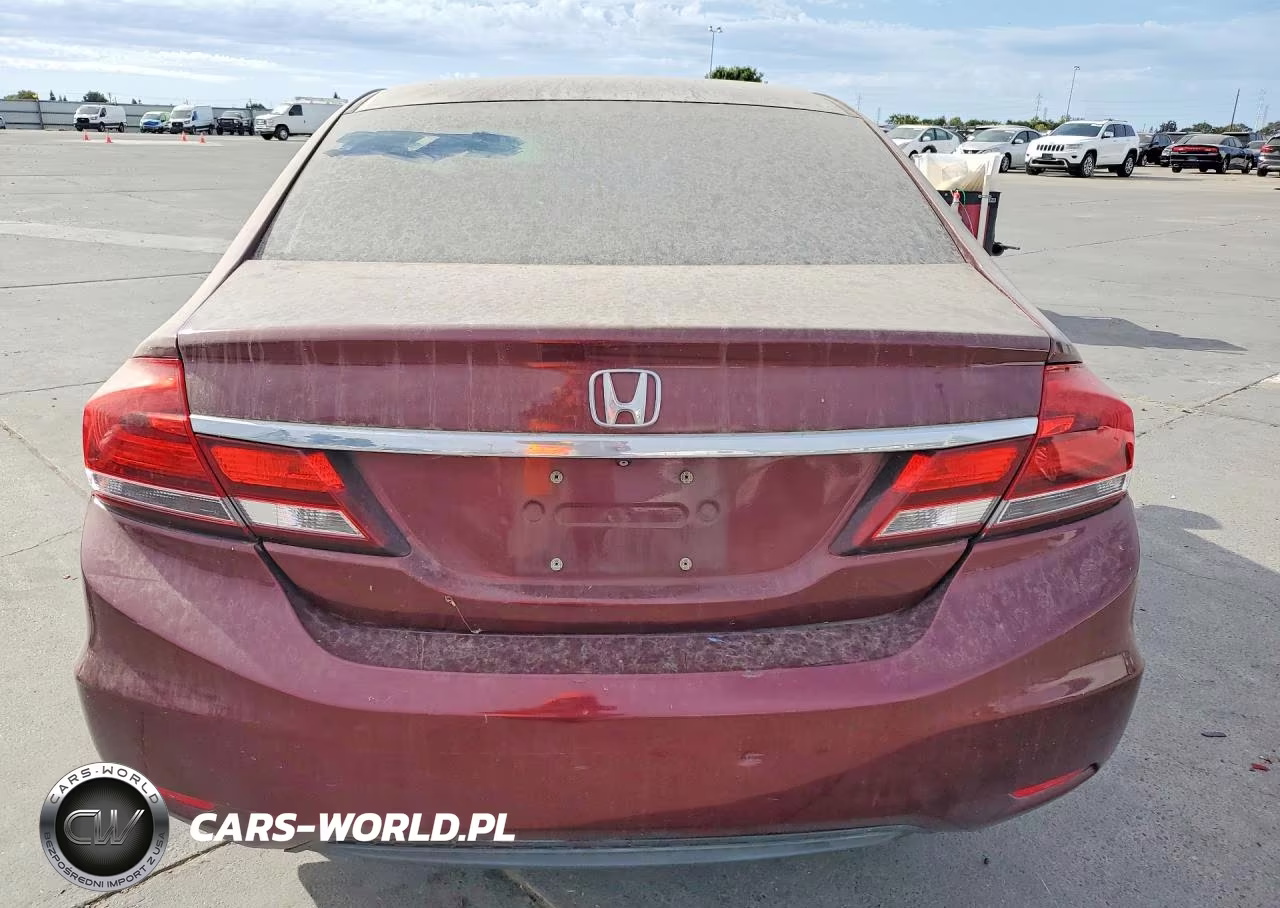 2013 Honda Civic Lx VIN:19XFB2F55DE274214 - 6