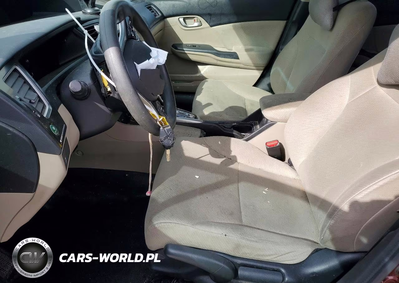 2013 Honda Civic Lx VIN:19XFB2F55DE274214 - 7