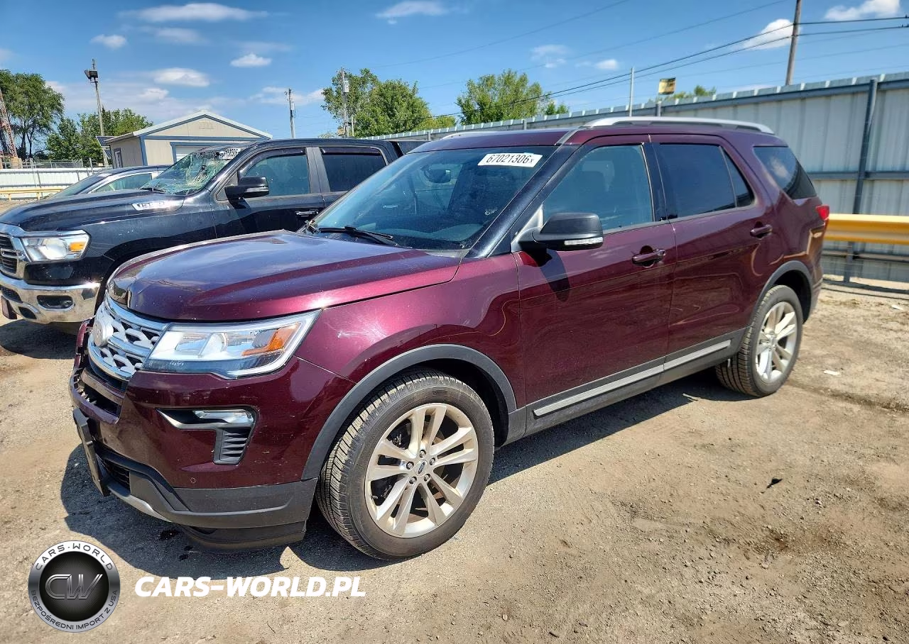 2019 Ford Explorer Xlt VIN:1FM5K8D82KGB21035 - 1