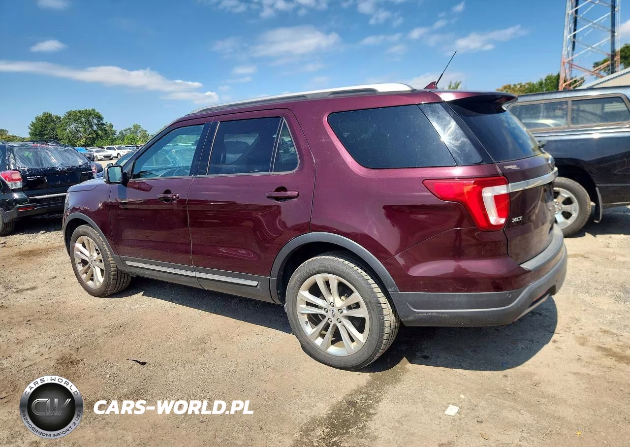 2019 Ford Explorer Xlt VIN:1FM5K8D82KGB21035 - 2