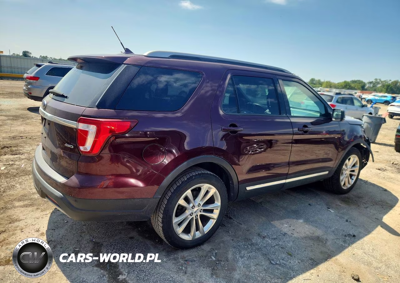 2019 Ford Explorer Xlt VIN:1FM5K8D82KGB21035 - 3