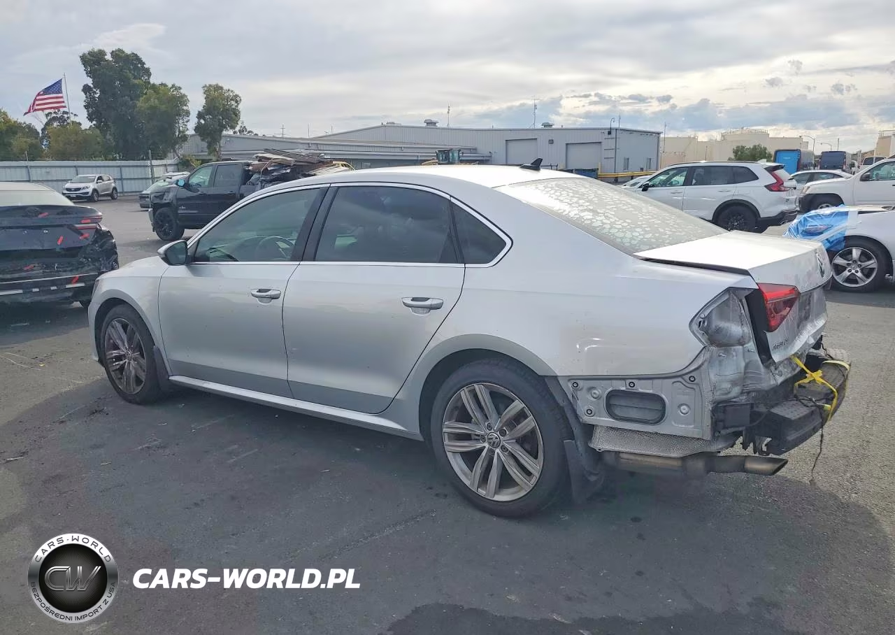 2018 Volkswagen Passat Se VIN:1VWBA7A33JC016732 - 2