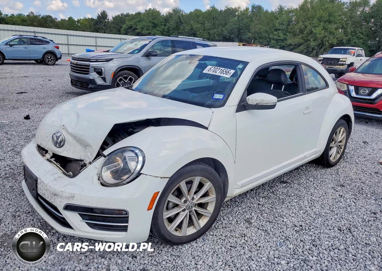 2017 Volkswagen Beetle Se VIN:3VWJ17AT1HM613821 - 1