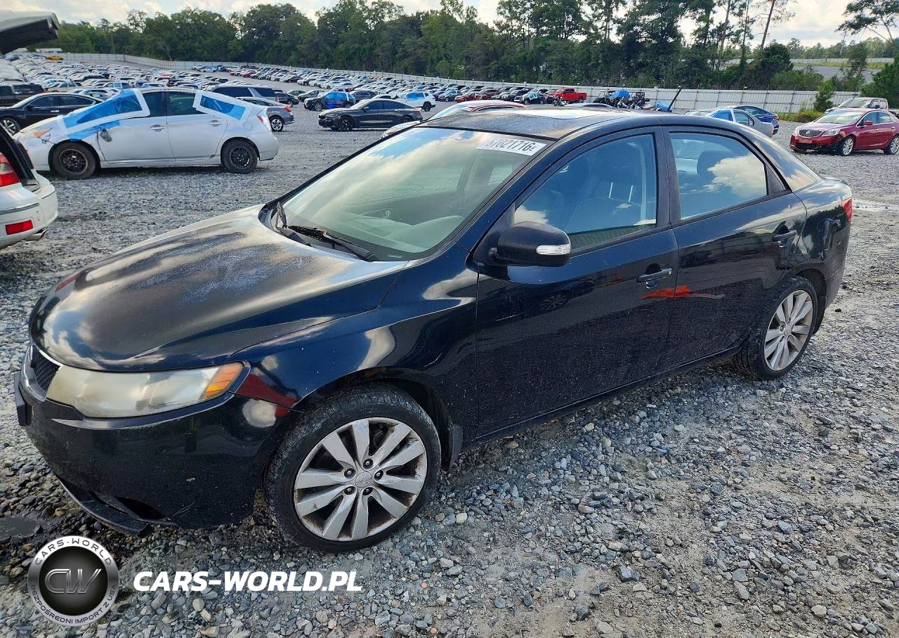 2010 Kia Forte Sx VIN:KNAFW4A36A5312480 - 1