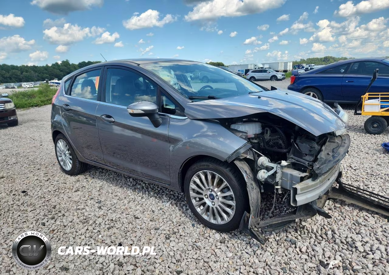2014 Ford Fiesta Titanium VIN:3FADP4FJXEM156612 - 4