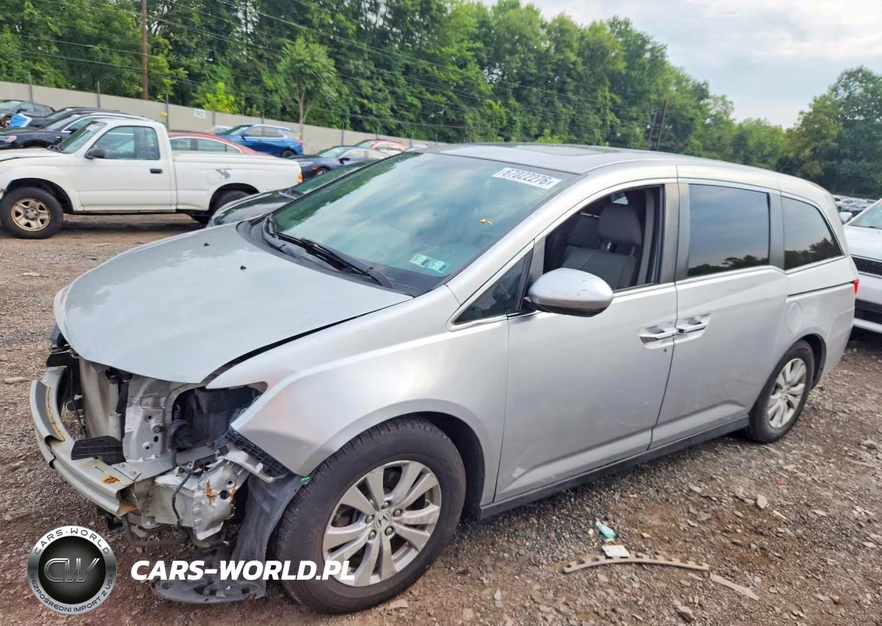 2015 Honda Odyssey Exl VIN:5FNRL5H65FB051167 - 1