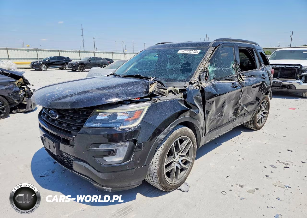 2017 Ford Explorer Sport VIN:1FM5K8GT7HGD02687 - 1