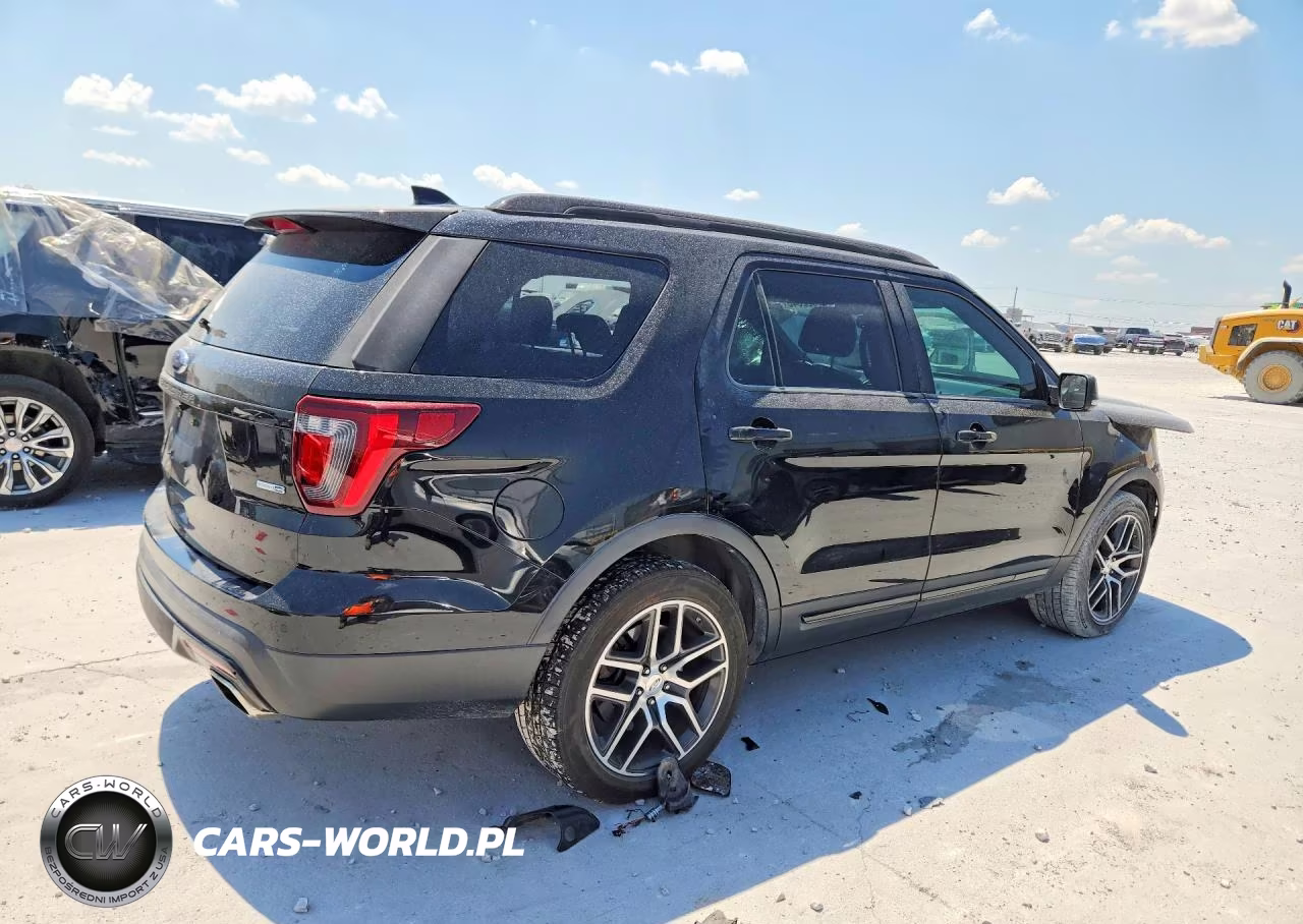 2017 Ford Explorer Sport VIN:1FM5K8GT7HGD02687 - 3