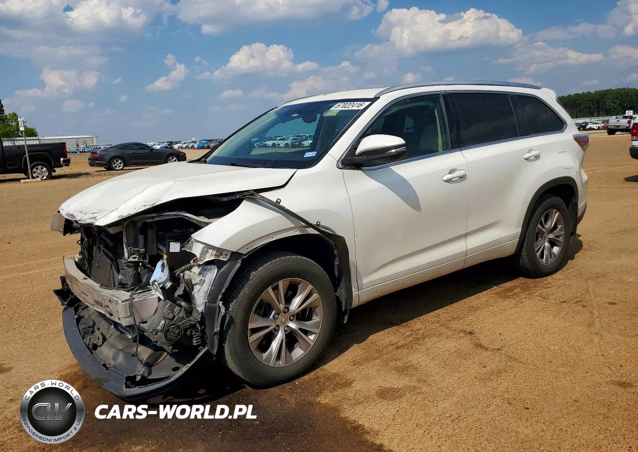 2015 Toyota Highlander Xle – zdjęcie 1 z 14