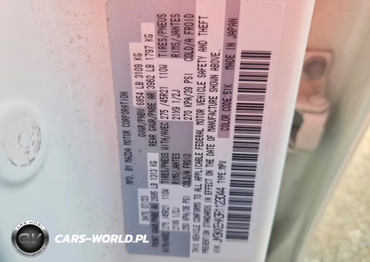 2024 Mazda Cx-90 Premium Plus VIN:JM3KKEHA3R1123044 - 14