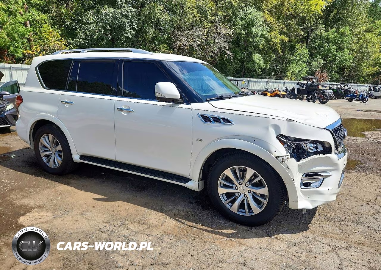 2017 Infiniti Qx80 Base VIN:JN8AZ2NFXH9641784 - 4