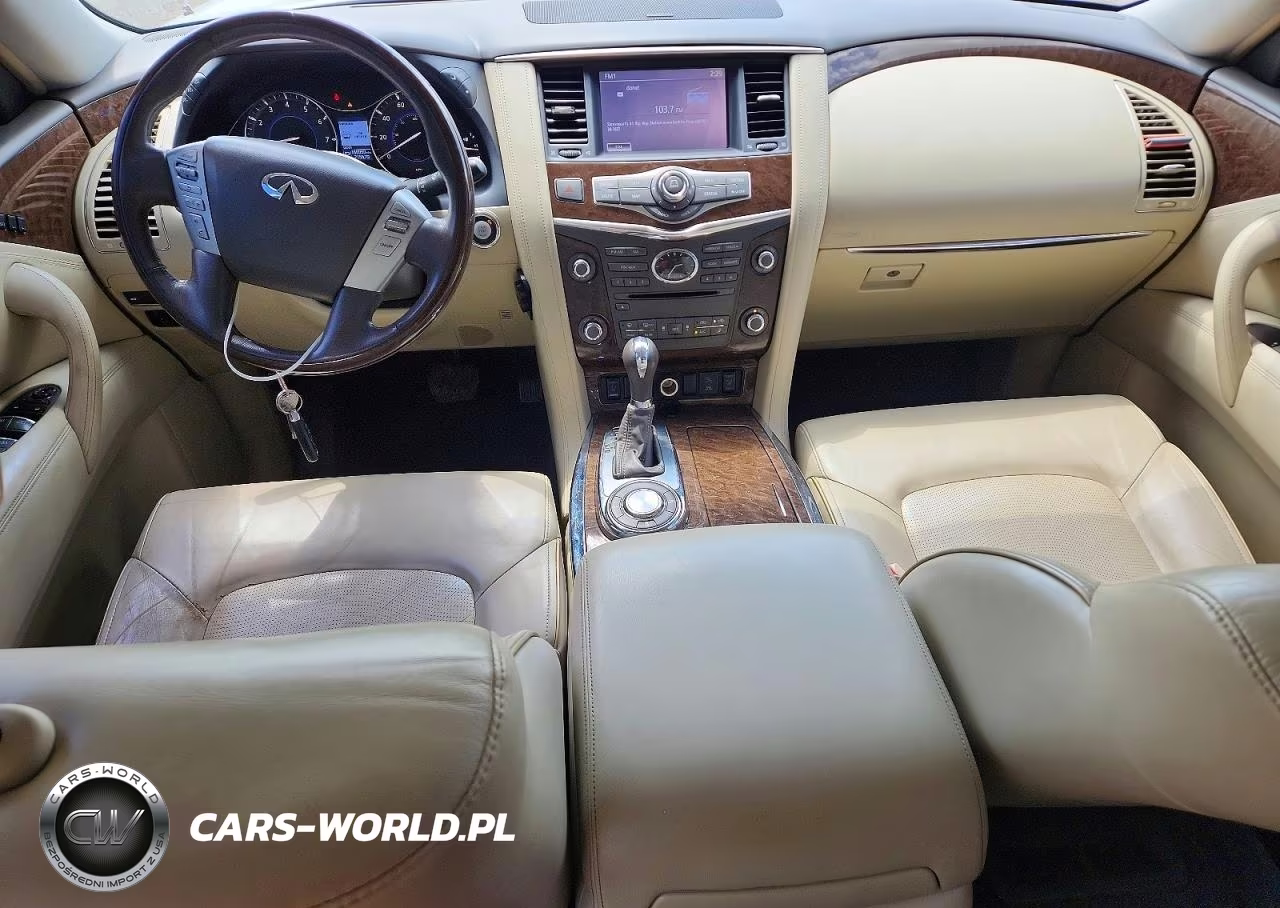 2017 Infiniti Qx80 Base VIN:JN8AZ2NFXH9641784 - 8