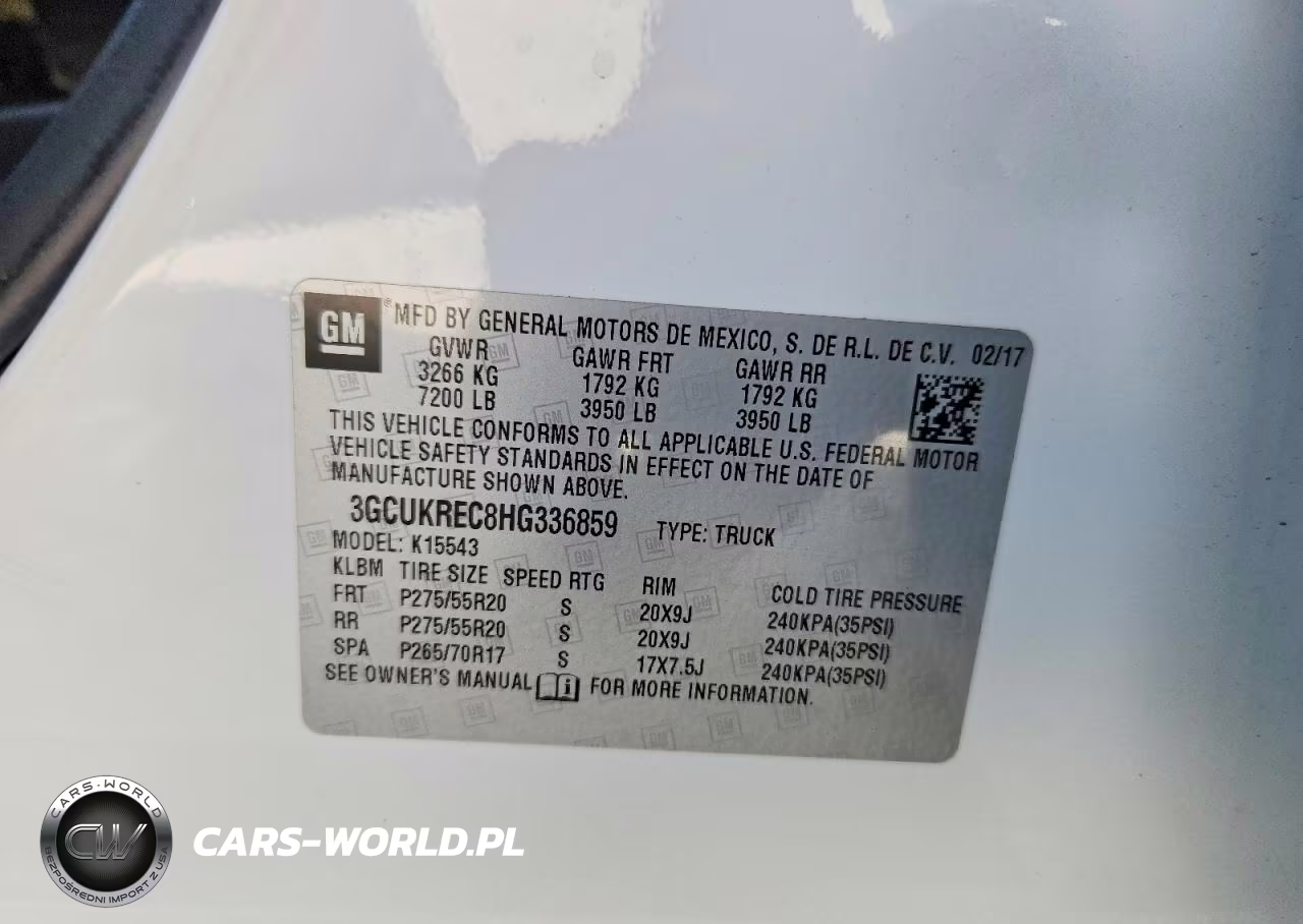 2017 Chevrolet Silverado K1500 Lt VIN:3GCUKREC8HG336859 - 12