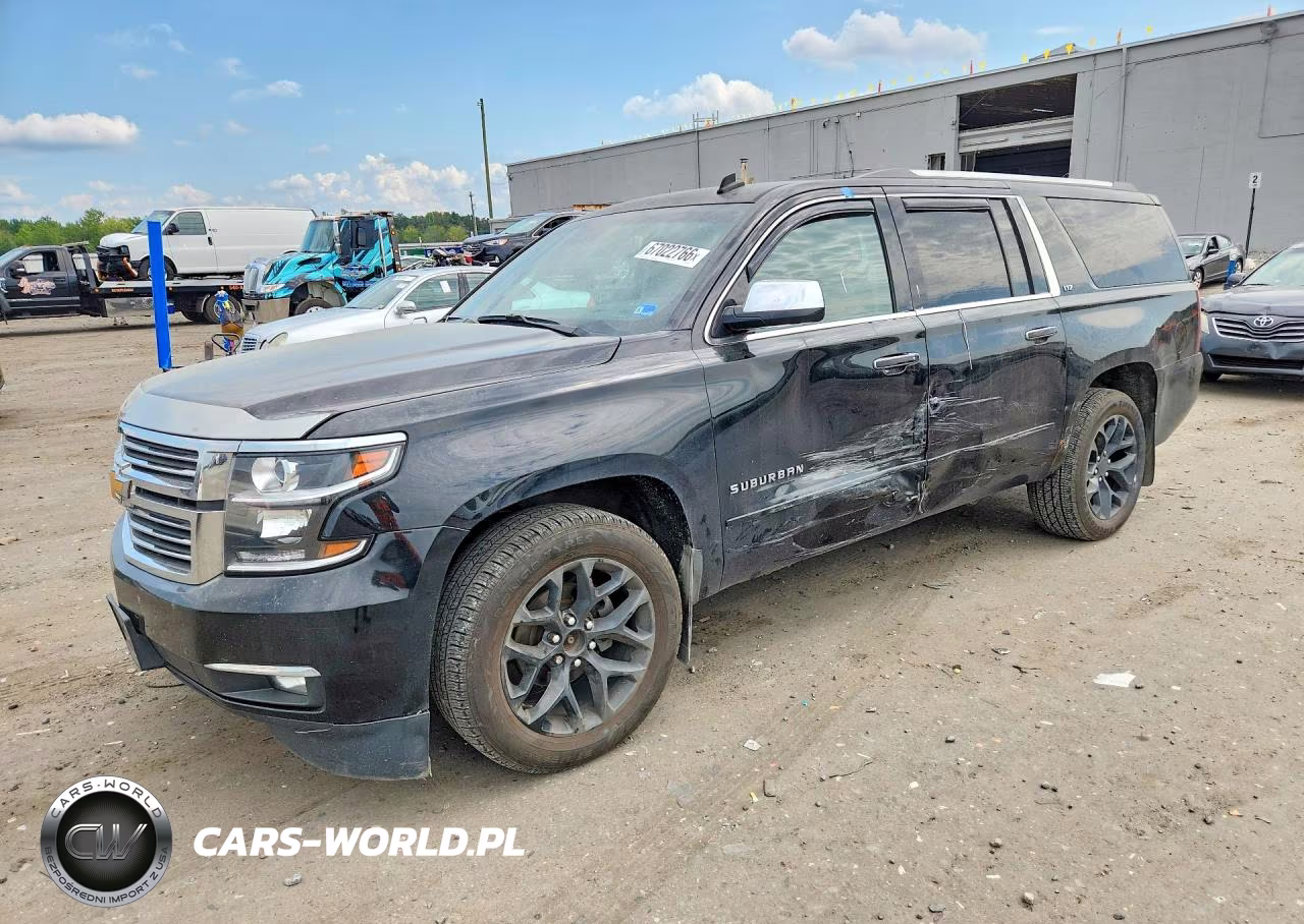 2015 Chevrolet Suburban K1500 Ltz VIN:1GNSKKKC6FR278693 - 1