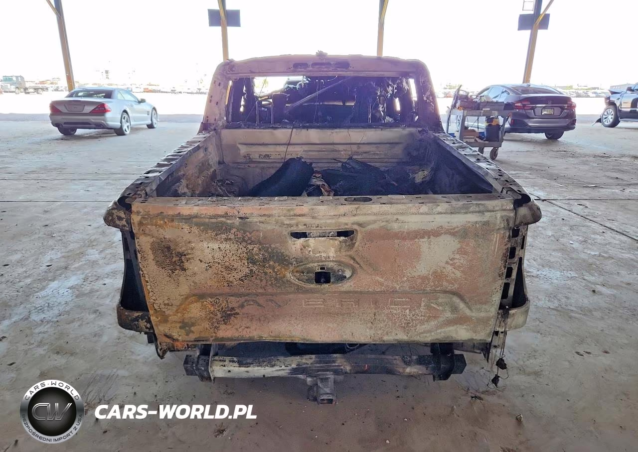 2022 Ford Maverick Xl VIN:3FTTW8E30NRA73776 - 6