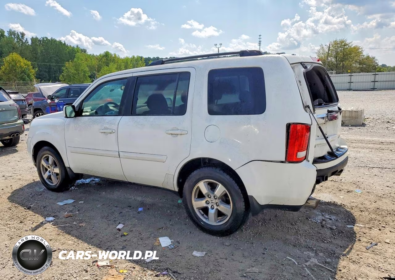 2010 Honda Pilot Exl VIN:5FNYF4H52AB021640 - 2