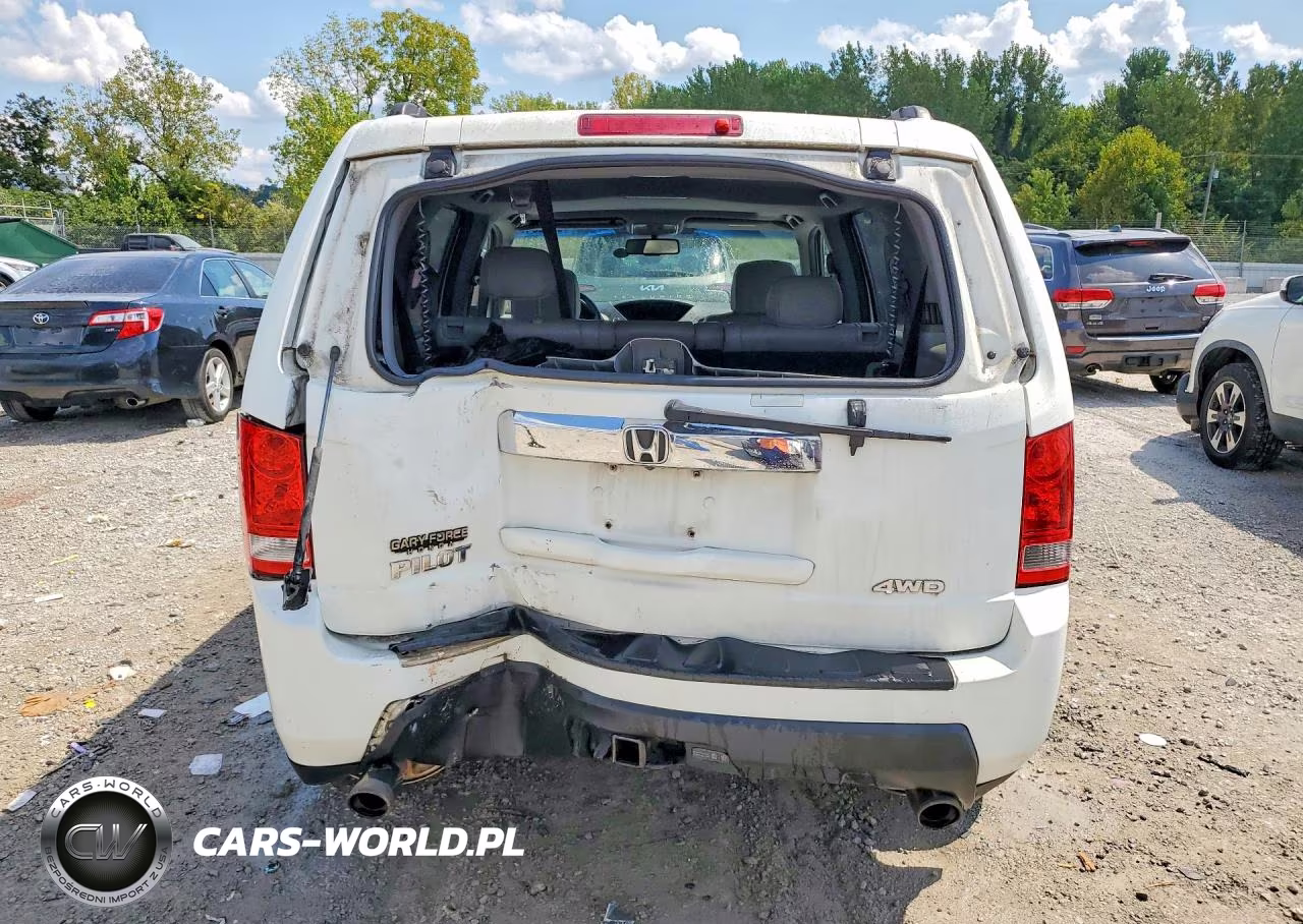 2010 Honda Pilot Exl VIN:5FNYF4H52AB021640 - 6