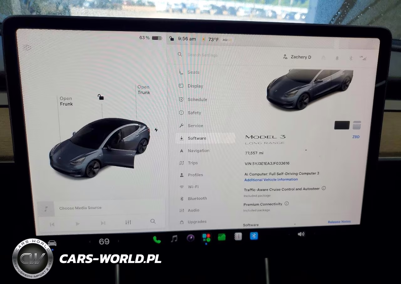 2018 Tesla Model 3 VIN:5YJ3E1EA3JF033616 - 9