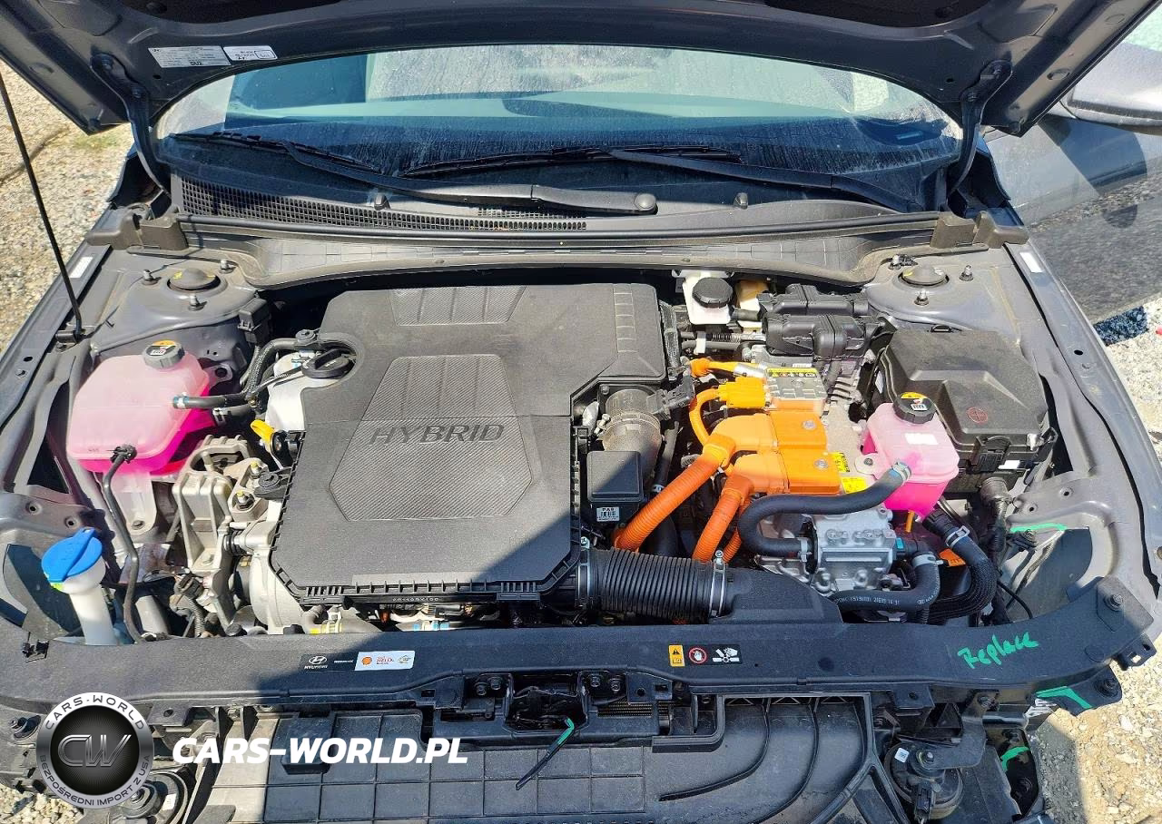 2025 Hyundai Elantra Hybrid Blue VIN:KMHLM4DJ1SU122305 - 11