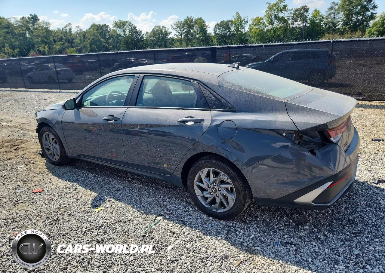 2025 Hyundai Elantra Hybrid Blue VIN:KMHLM4DJ1SU122305 - 2