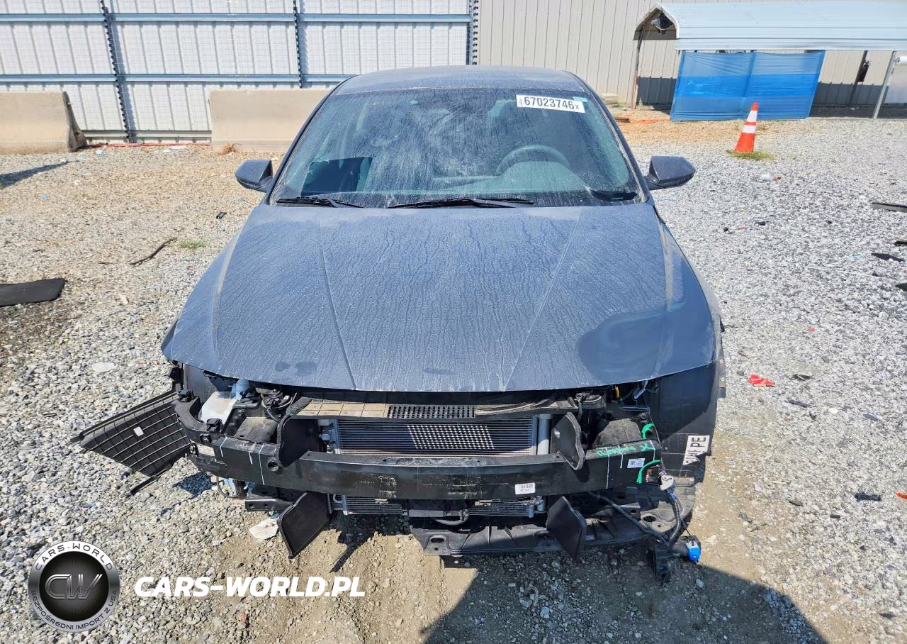 2025 Hyundai Elantra Hybrid Blue VIN:KMHLM4DJ1SU122305 - 5