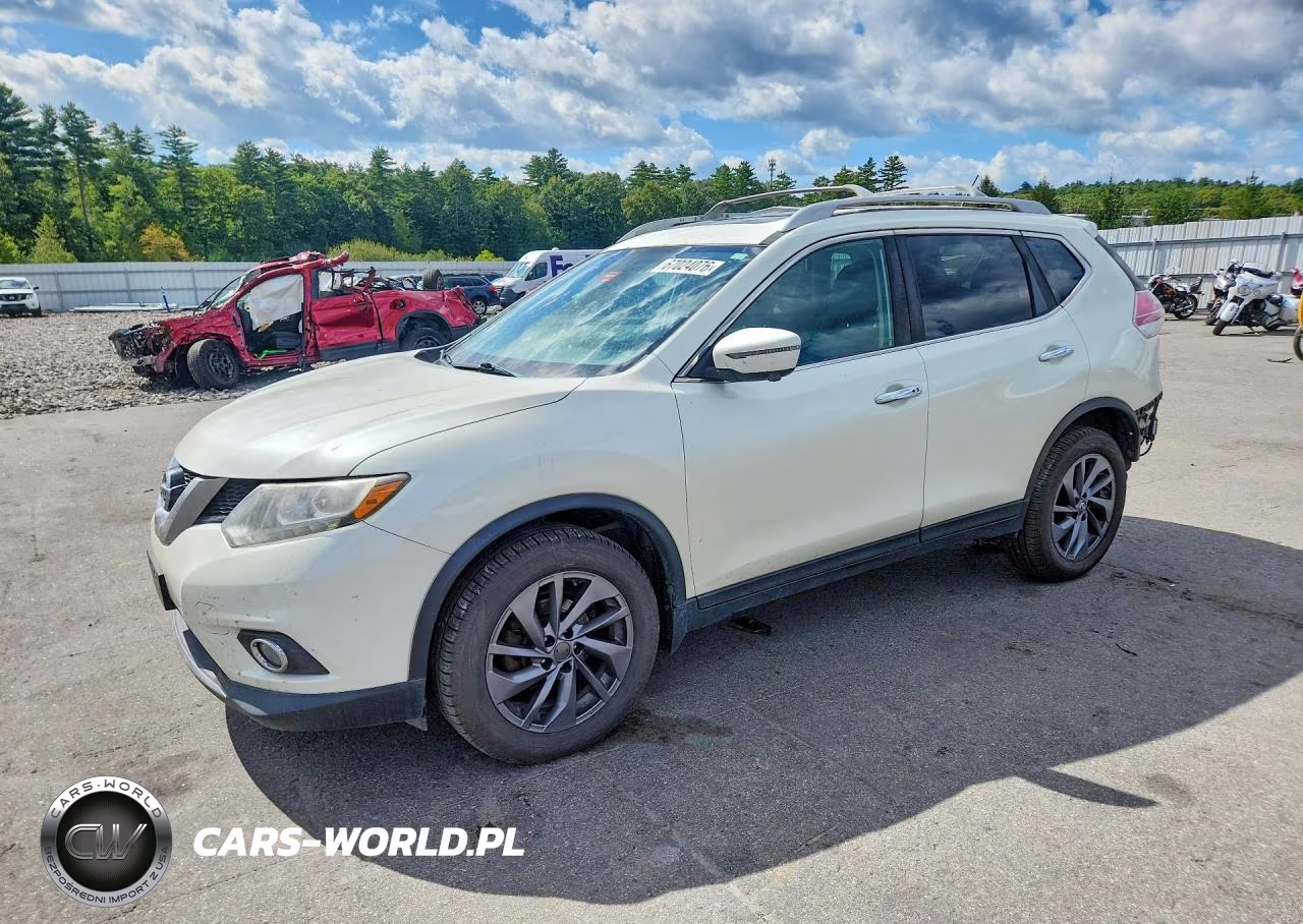 2016 Nissan Rogue Sl VIN:5N1AT2MV0GC805370 - 1