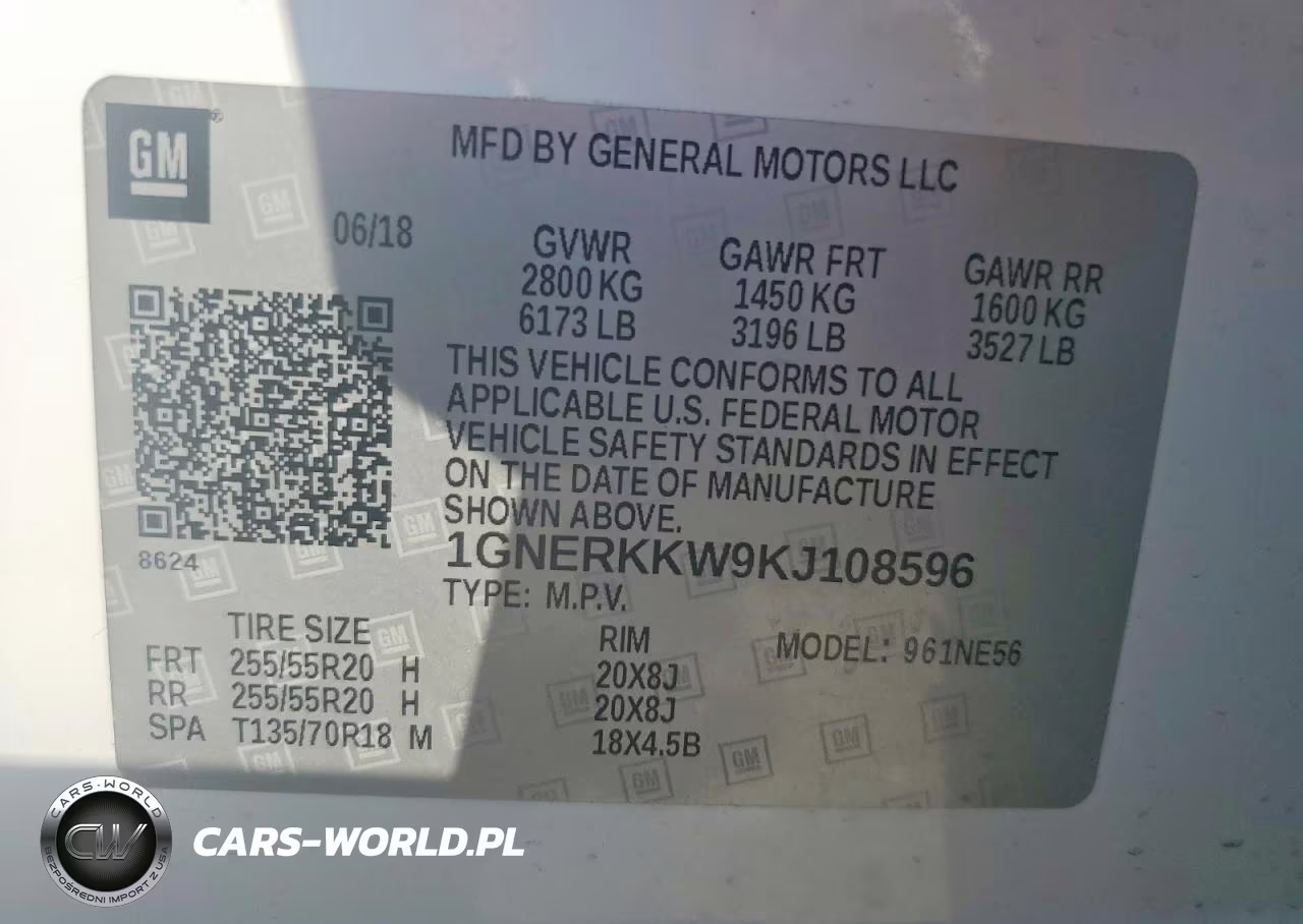 2019 Chevrolet Traverse Premier VIN:1GNERKKW9KJ108596 - 14