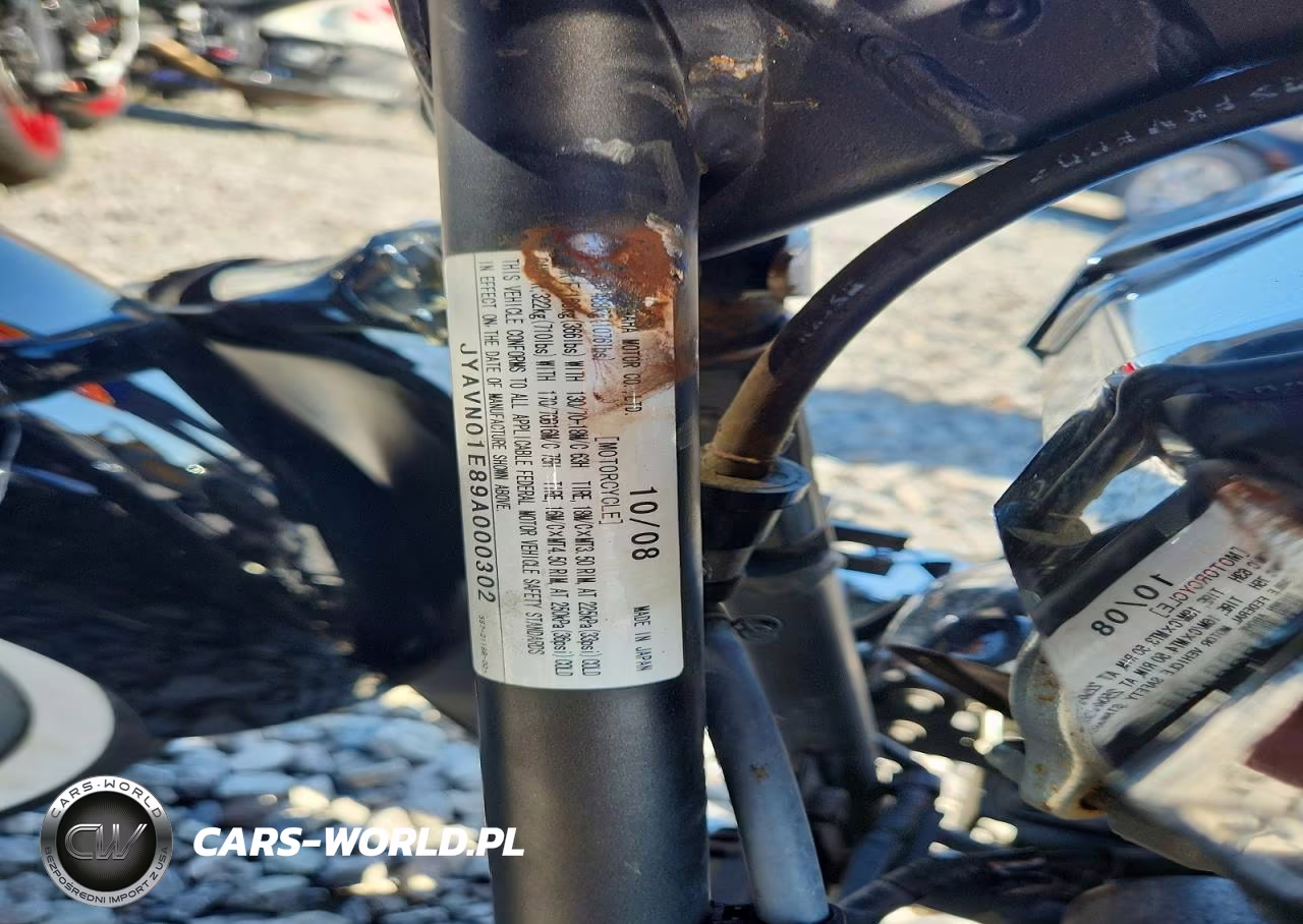 2009 Yamaha Xvs950 A VIN:JYAVN01E89A000302 - 8