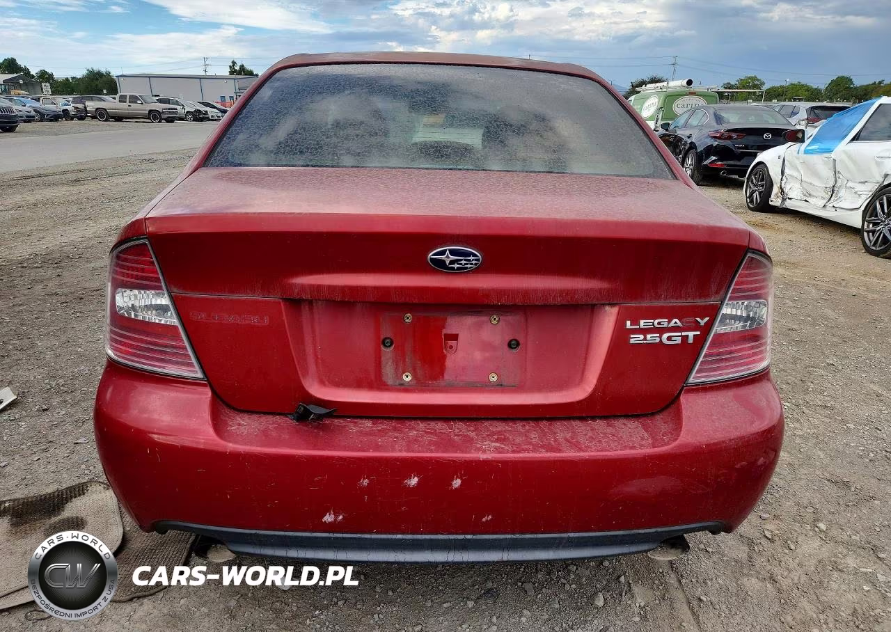 2005 Subaru Legacy Gt Limited VIN:4S3BL676156210270 - 6