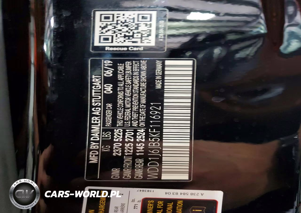 2019 Mercedes-Benz E 450 4Matic VIN:WDD1J6JB5KF116921 - 12