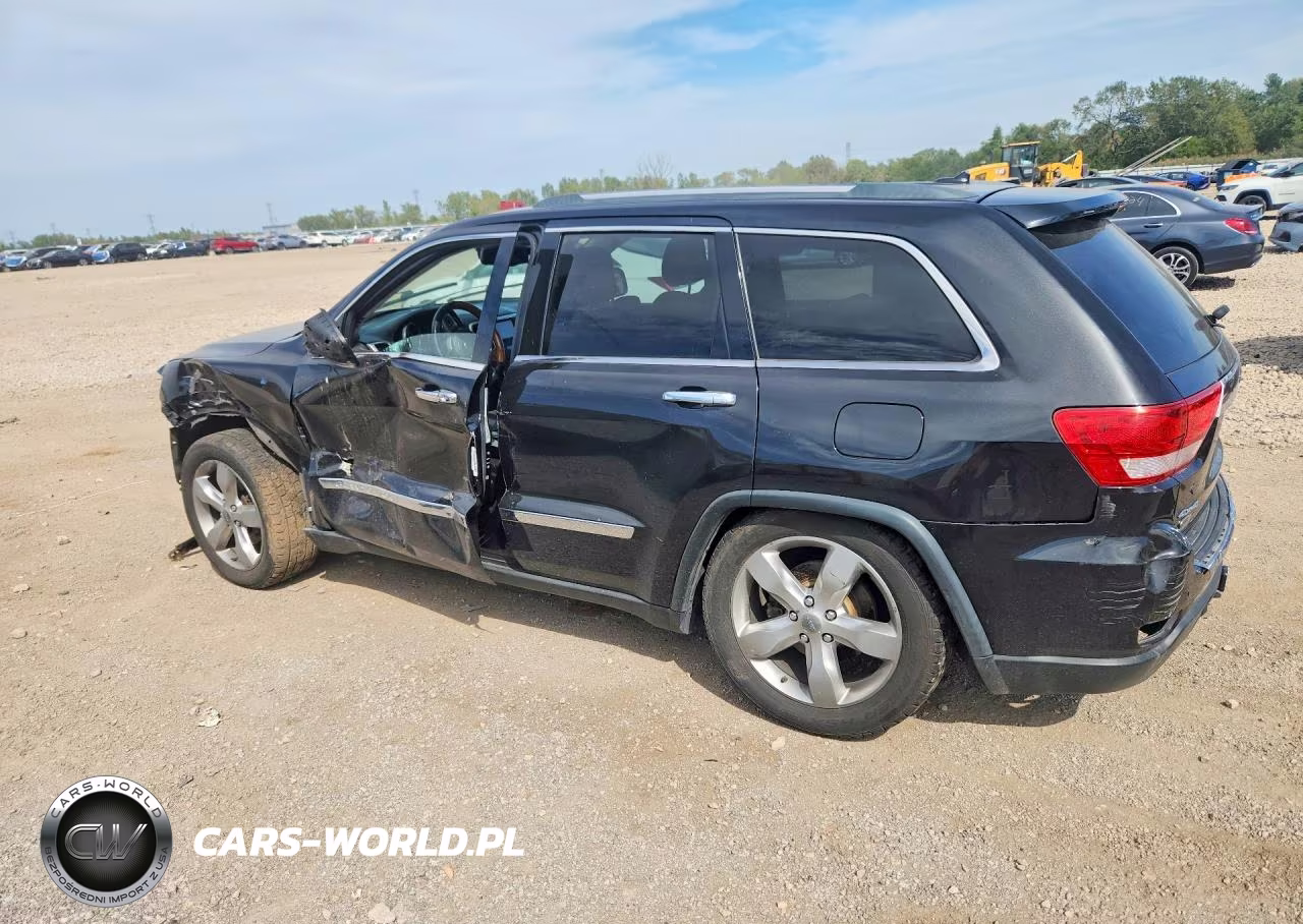 2013 Jeep Grand Cherokee Overland VIN:1C4RJFCG1DC627035 - 2