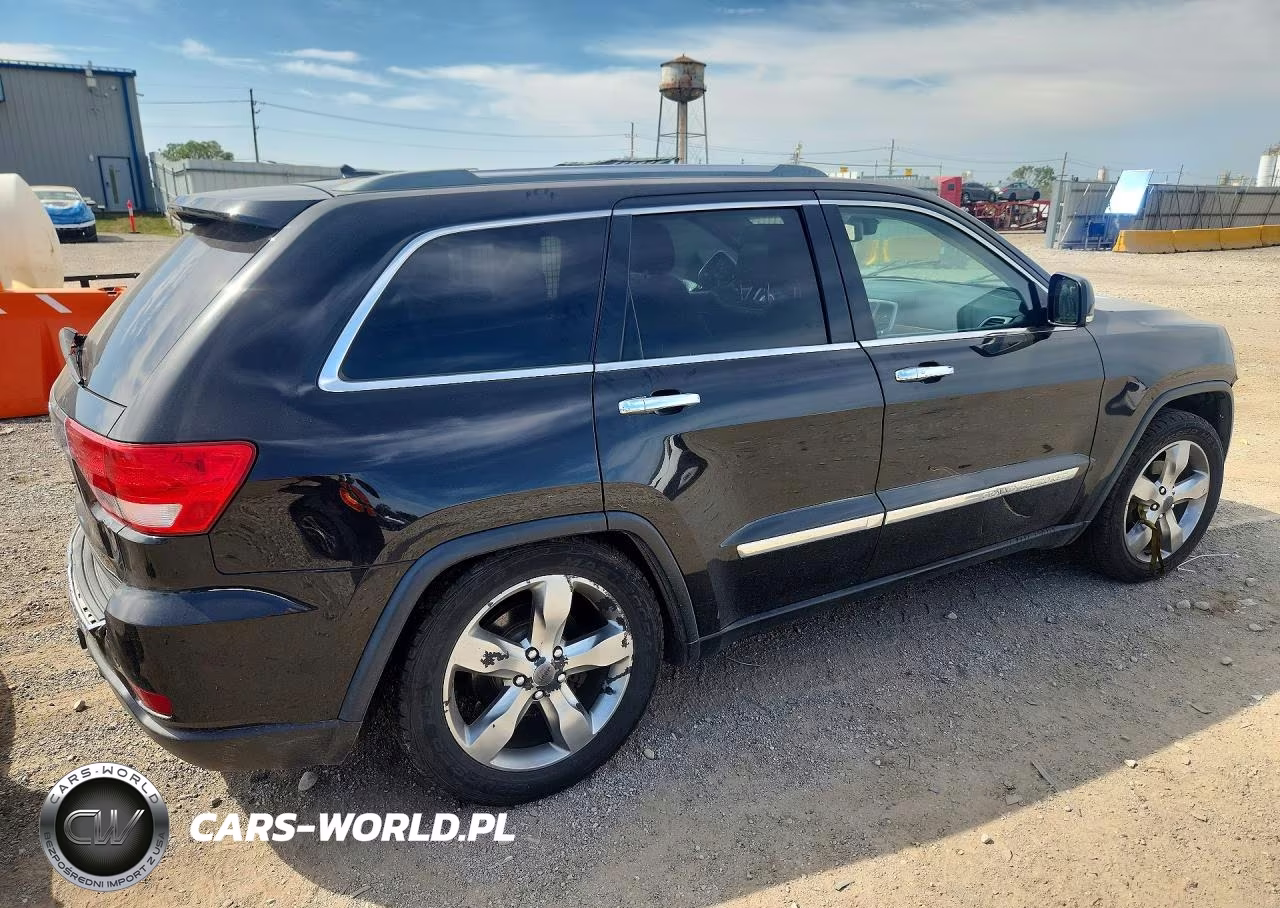 2013 Jeep Grand Cherokee Overland VIN:1C4RJFCG1DC627035 - 3