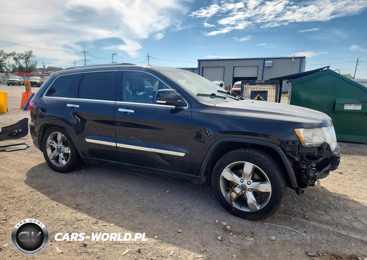2013 Jeep Grand Cherokee Overland VIN:1C4RJFCG1DC627035 - 4