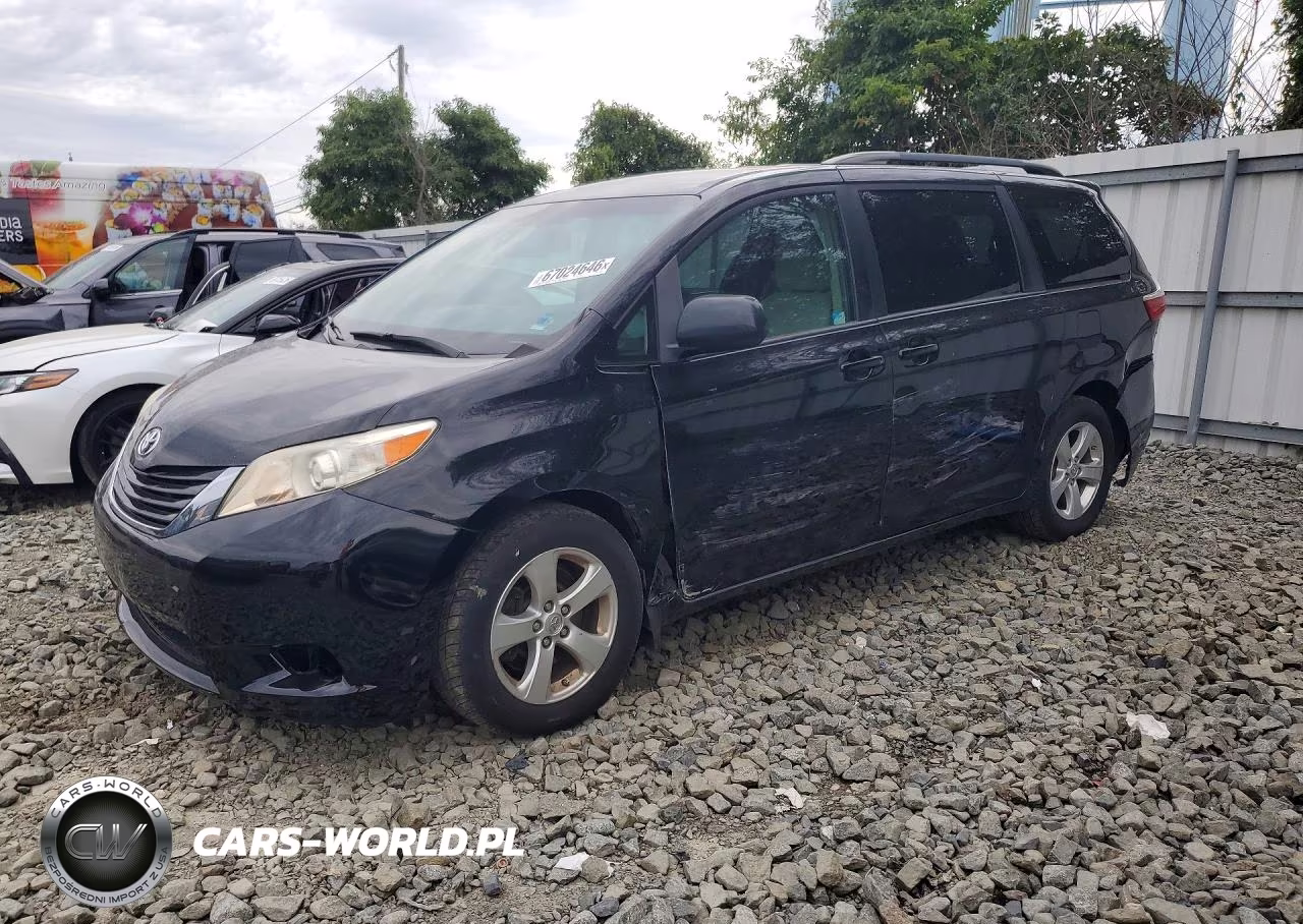 2016 Toyota Sienna Le VIN:5TDKK3DC2GS751343 - 1