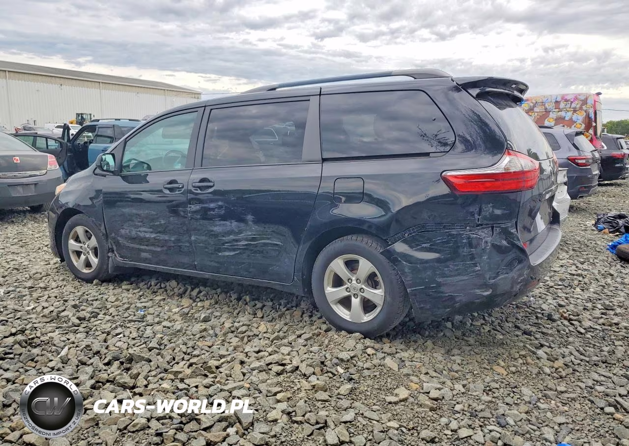 2016 Toyota Sienna Le VIN:5TDKK3DC2GS751343 - 2