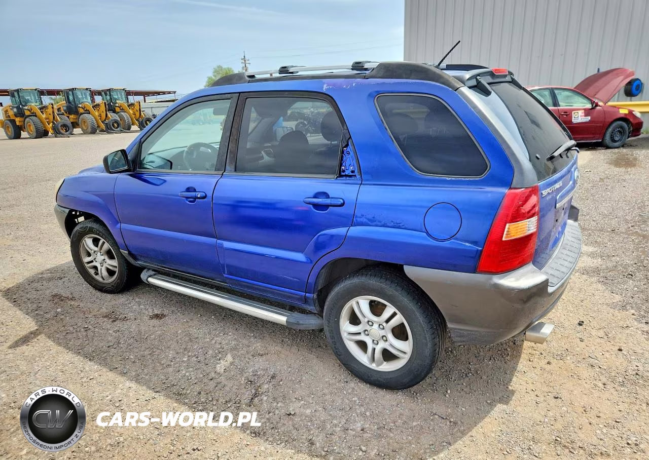 2007 Kia Sportage Lx VIN:KNDJE723177358800 - 2