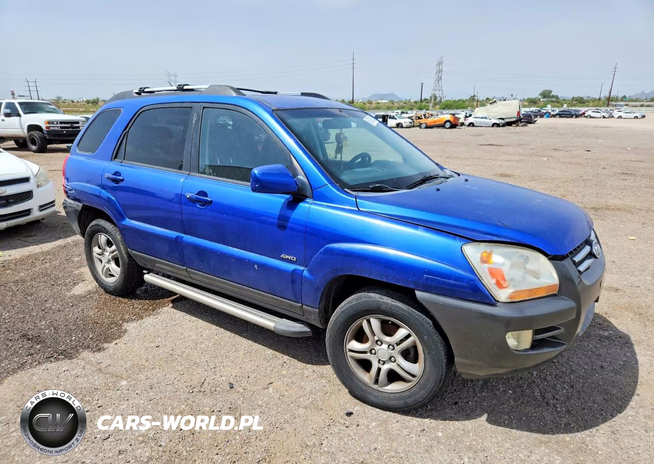 2007 Kia Sportage Lx VIN:KNDJE723177358800 - 4