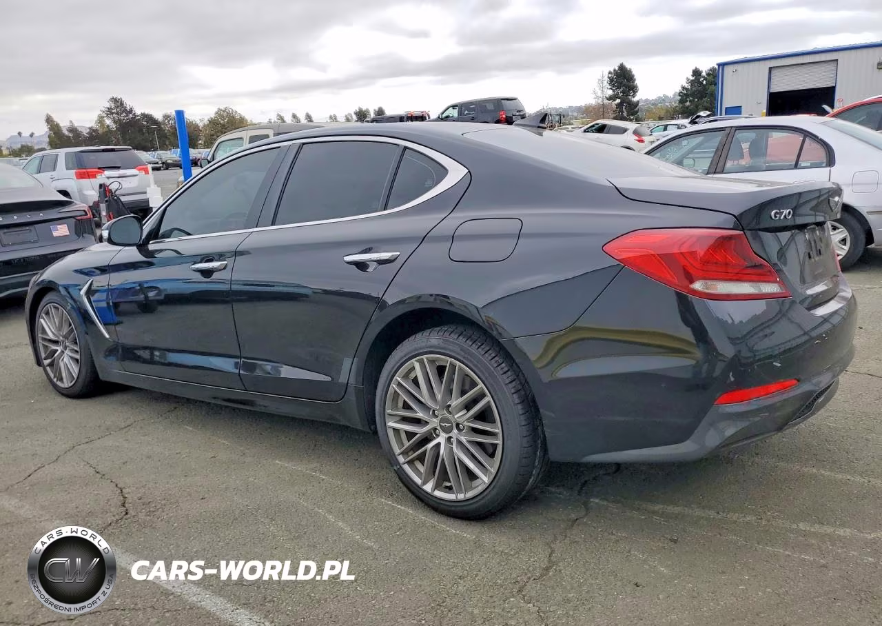 2021 Genesis G70 Elite VIN:KMTG34LA4MU075799 - 2
