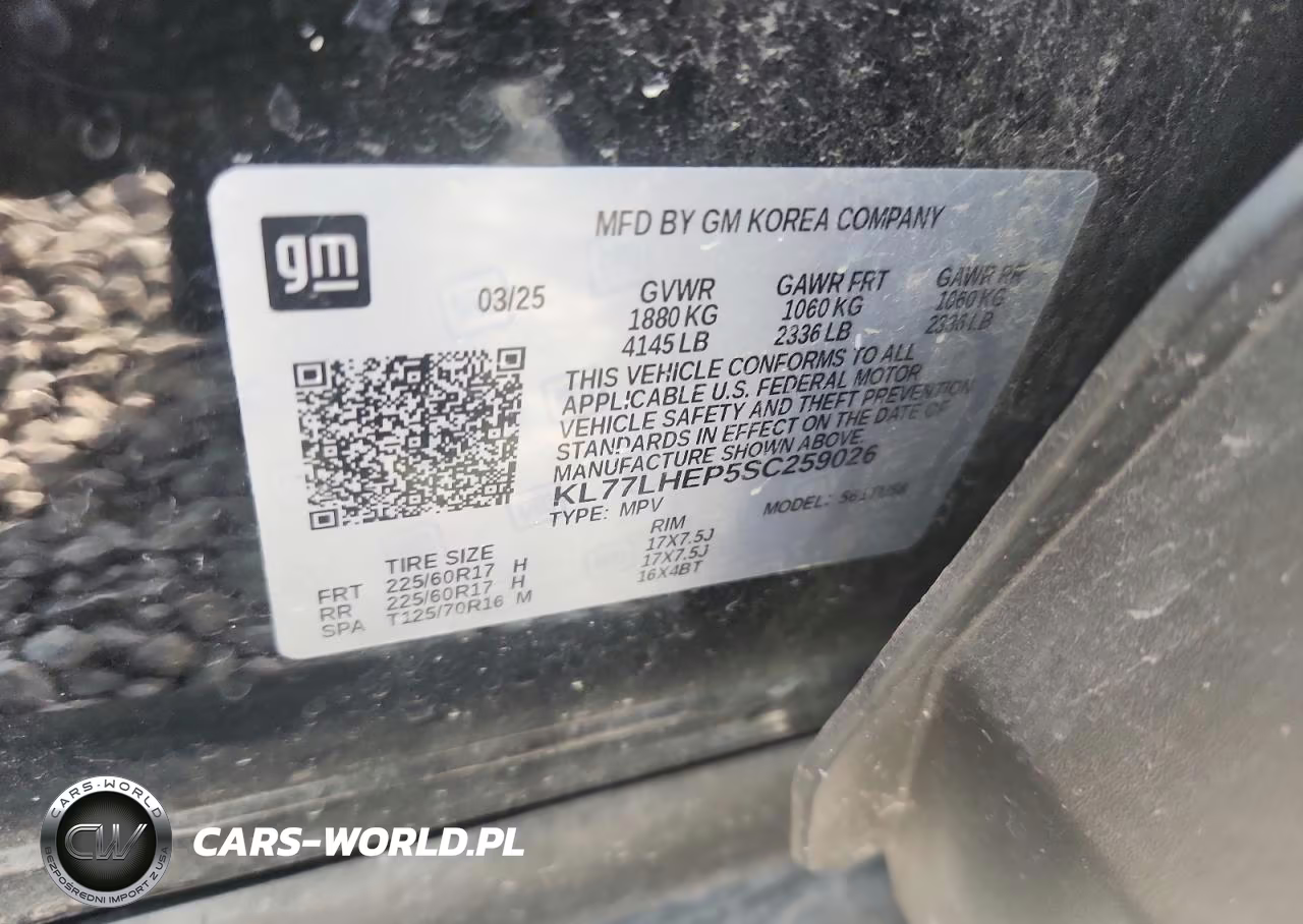 2025 Chevrolet Trax 1Lt VIN:KL77LHEP5SC259026 - 14