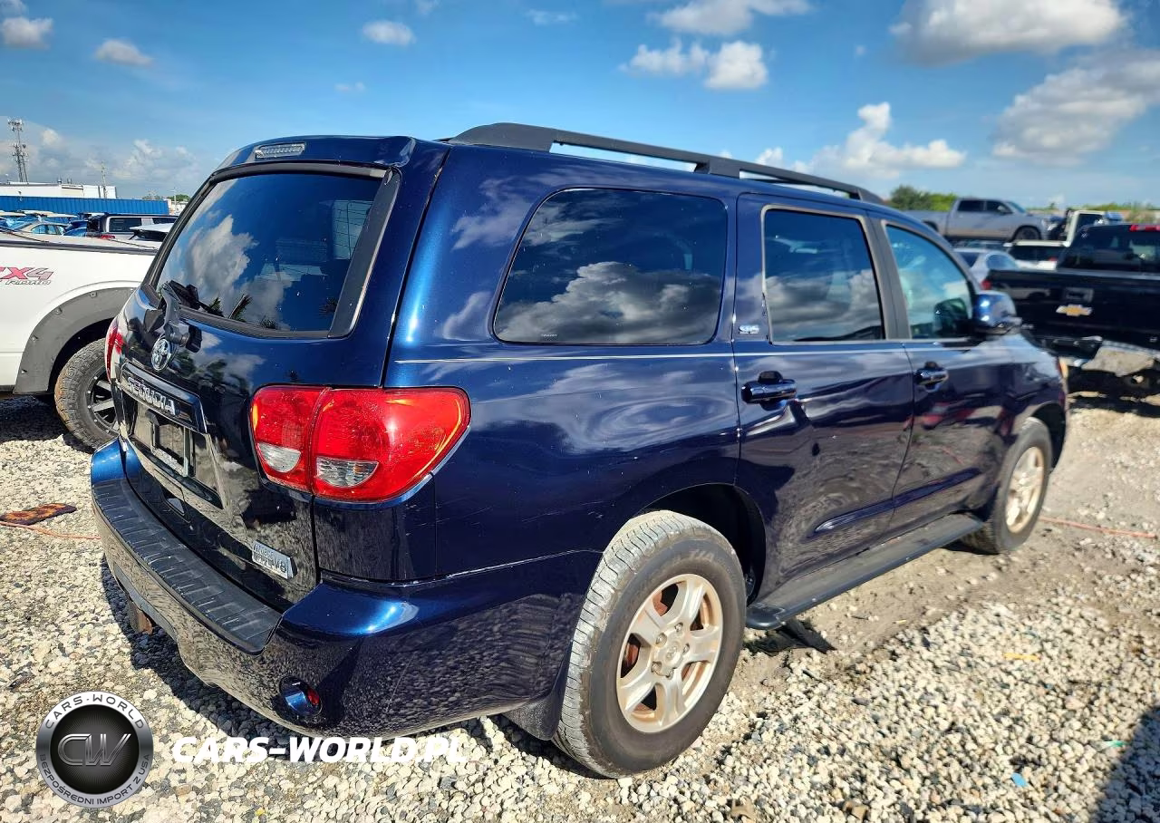 2008 Toyota Sequoia Sr5 VIN:5TDZY64A38S005952 - 3