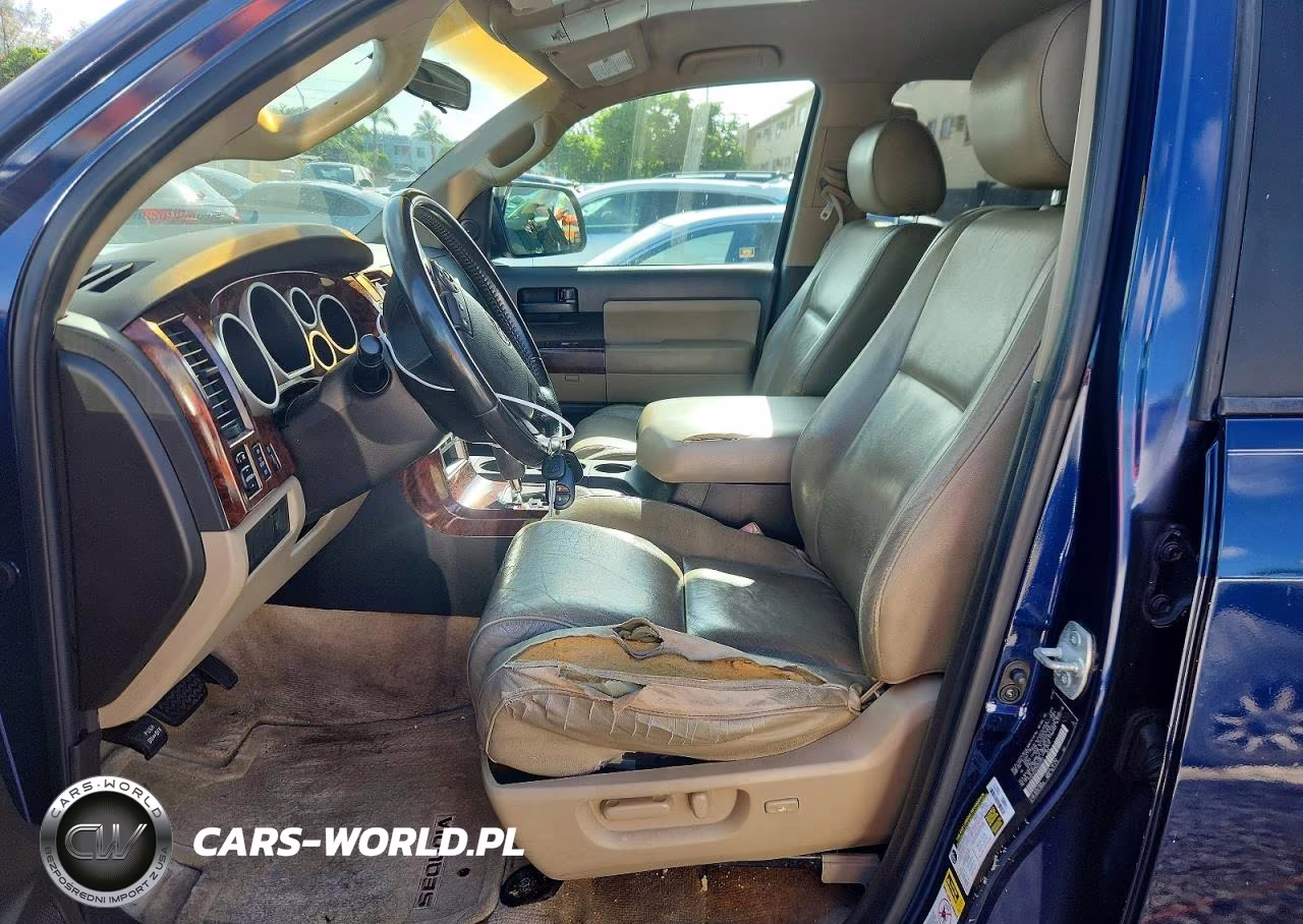 2008 Toyota Sequoia Sr5 VIN:5TDZY64A38S005952 - 7