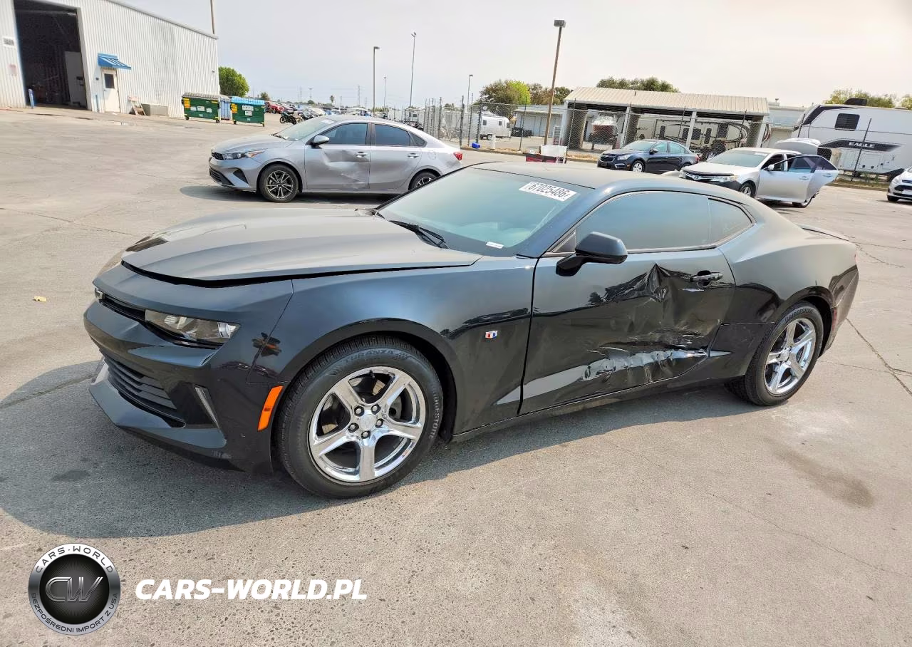 2016 Chevrolet Camaro Lt VIN:1G1FB1RS8G0145496 - 1