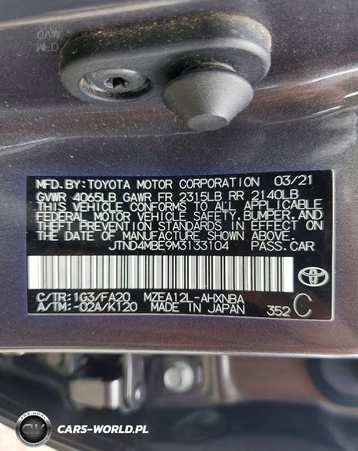 2021 Toyota Corolla Hatchback Se VIN:JTND4MBE9M3133104 - 12
